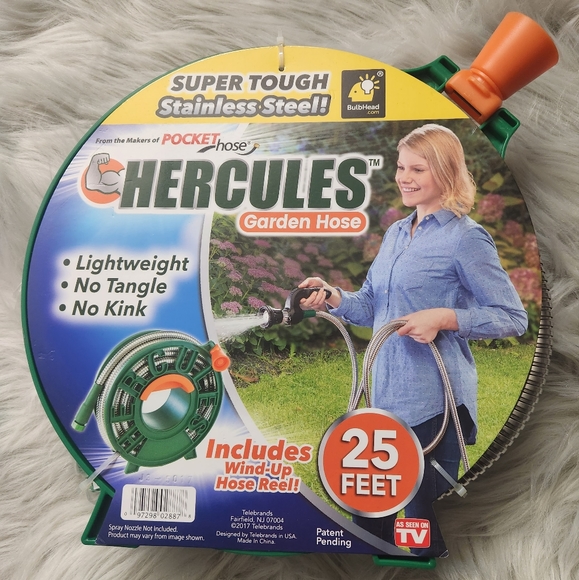 Hercules Other Hercules Metal Garden Hose 25 Ft Stainless Steel